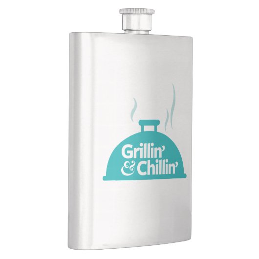 Grillin u. Chillin Flachmann (Rechts)