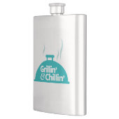 Grillin u. Chillin Flachmann (Links)