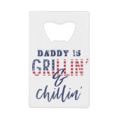 GRILLIN u. CHILLIN Sommer-Grillen Geldbeutel Flaschenöffner (Vorderseite)