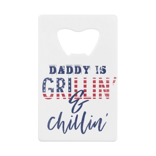 GRILLIN u. CHILLIN Sommer-Grillen Geldbeutel Flaschenöffner (Vorderseite)