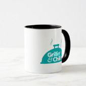 Grillin u. Chillin Tasse (VorderseiteRechts)
