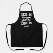 Grillin und Chillin GRILLEN Schürze (Vorderseite)
