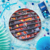 Grillin und Chillin PapierTeller (Party)