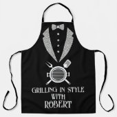 GRILLING IN STIL SCHÜRZE (Vorderseite)