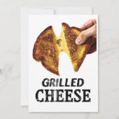 Grillkäse Einladung (Vorderseite)