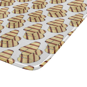 Grillkäse, gebraten, zyprisch, vegetarisch schneidebrett