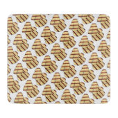 Grillkäse, gebraten, zyprisch, vegetarisch schneidebrett (Vorderseite)