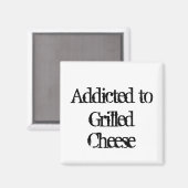 Grillkäse Magnet (Vorderseite/Rückseite)