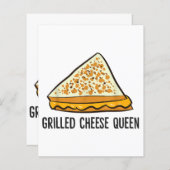 Grillkäse Queen Funny Grilled Cheese (Vorne/Hinten)