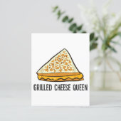 Grillkäse Queen Funny Grilled Cheese (Stehend Vorderseite)