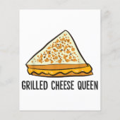 Grillkäse Queen Funny Grilled Cheese (Rückseite)