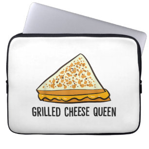 Grillkäse Queen Funny Grilled Cheese Laptopschutzhülle