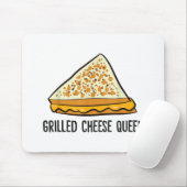 Grillkäse Queen Funny Grilled Cheese Mousepad (Mit Mouse)