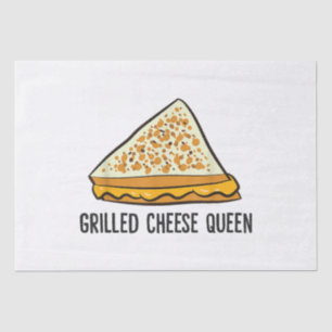Grillkäse Queen Funny Grilled Cheese Seidenpapier