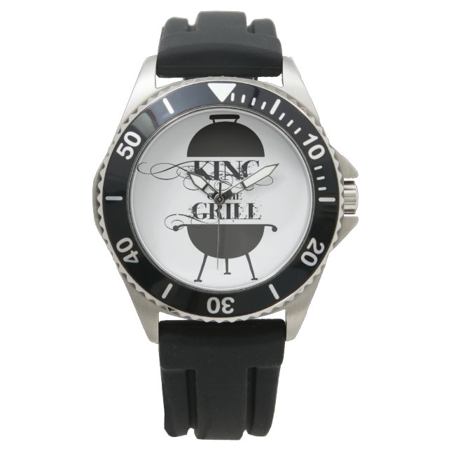 Grillkönig Armbanduhr (Vorderseite)