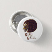 Grillkönig Button (Vorne & Hinten)