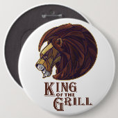 Grillkönig Button (Vorne & Hinten)