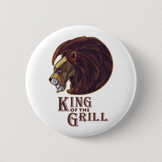 Grillkönig Button (Vorderseite)