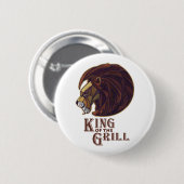 Grillkönig Button (Vorne & Hinten)