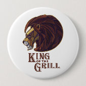 Grillkönig Button (Vorderseite)