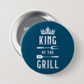 Grillkönig Button (Vorne & Hinten)