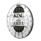 Grillkönig Dartscheibe (Vorderseite rechts)