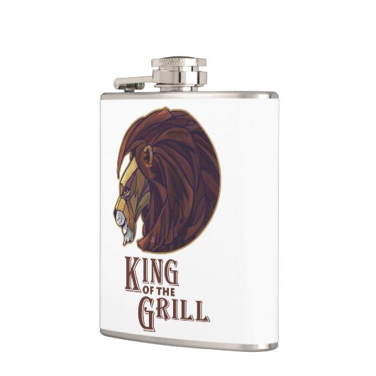 Grillkönig Flachmann (Links)