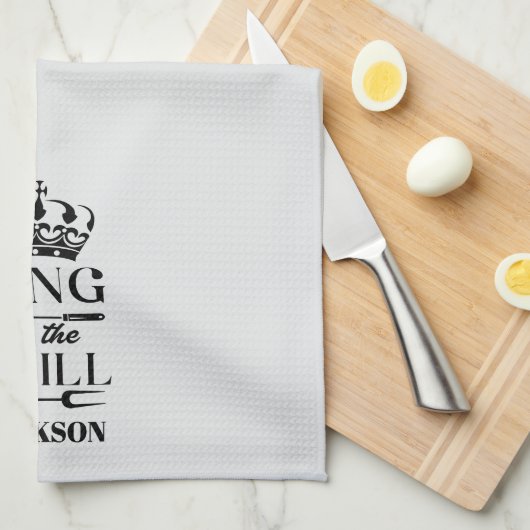 Grillkönig Geschirrtuch (Viertel Falte)