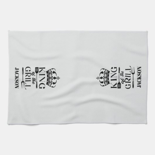 Grillkönig Geschirrtuch (Horizontal)