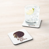 Grillkönig Getränkeuntersetzer (Rechte Seite)