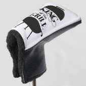 Grillkönig Golf Headcover (3/4 Vorderseite)