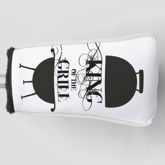 Grillkönig Golf Headcover (Vorderseite)