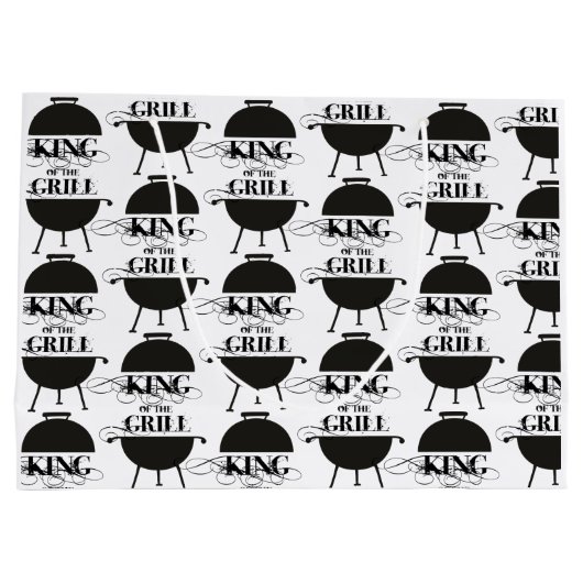 Grillkönig Große Geschenktüte (Rückseite)