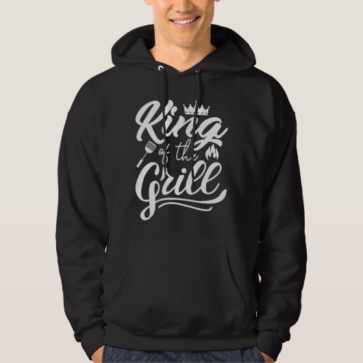 Grillkönig Hoodie (Vorderseite)