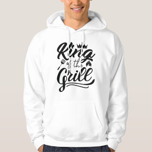 Grillkönig Hoodie (Vorderseite)