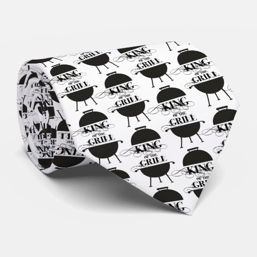 Grillkönig Krawatte (Gerollt)