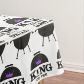 Grillkönig, Lila schwarze Krone Tischdecke (Beispiel)