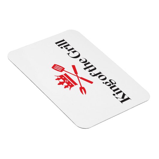 Grillkönig Magnet (Rechte Seite)