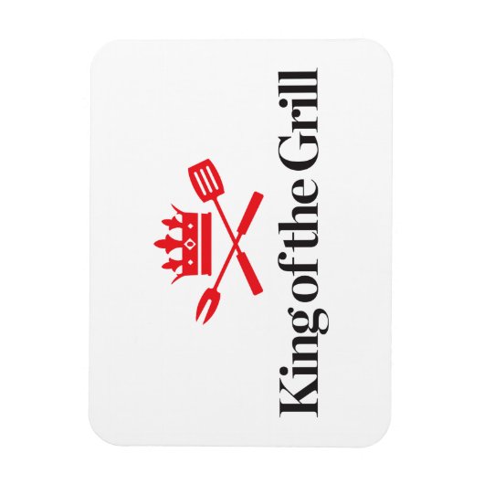 Grillkönig Magnet (Vertikal)