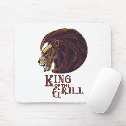 Grillkönig Mousepad (Mit Mouse)