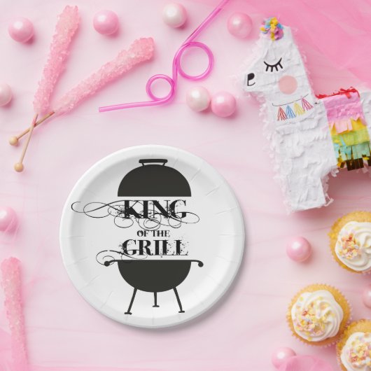 Grillkönig Pappteller (Party)