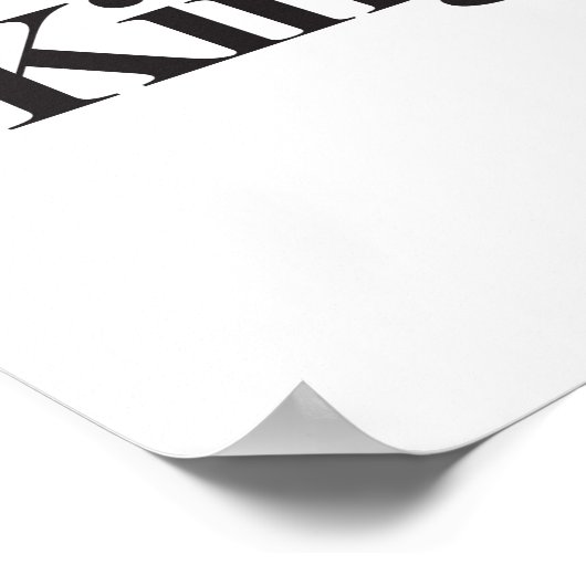 Grillkönig Poster (Ecke)