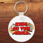 Grillkönig Schlüsselanhänger (Vorderseite)