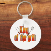 Grillkönig Schlüsselanhänger (Vorderseite)