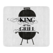 Grillkönig Schneidebrett (Vorderseite)