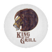 Grillkönig Schneidebrett (Vorderseite)