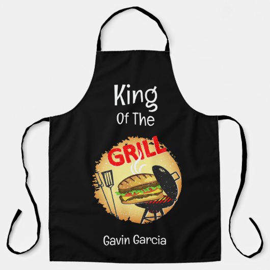 Grillkönig Schürze (Vorderseite)