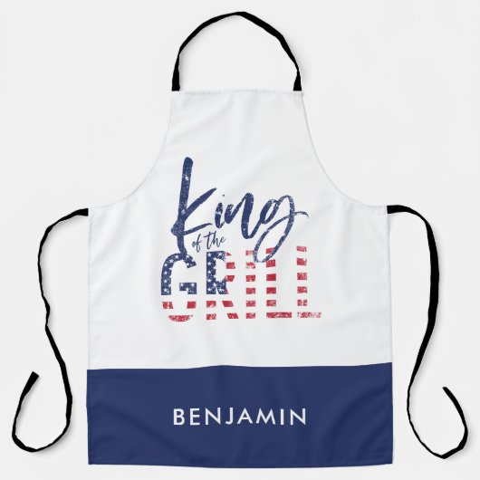 Grillkönig Schürze (Vorderseite)