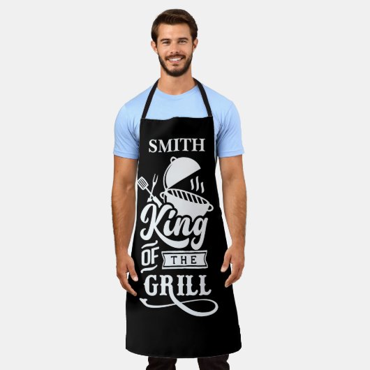 Grillkönig Schürze (Getragen)