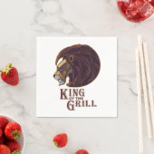 Grillkönig Serviette (Beispiel)